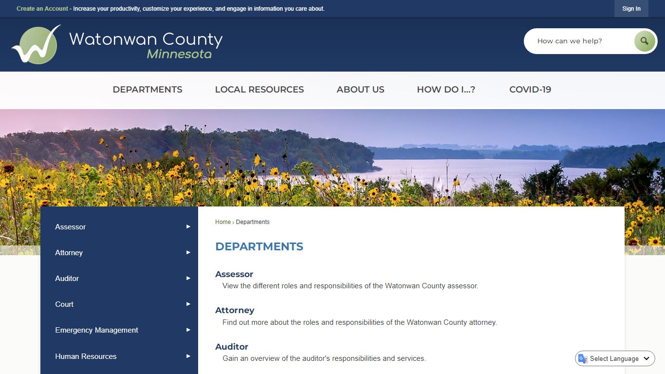 Departments | Watonwan County, MN - Official Website